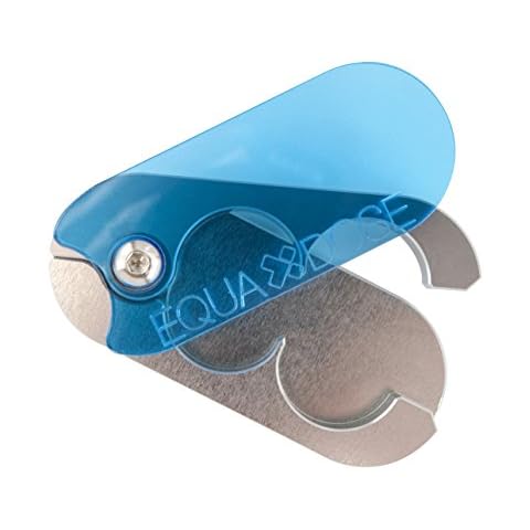 EQUADOSE Pill Splitter with Precision Aluminum Blades, Safely and Cleanly Cuts Small and Large Tablets, Vitamins, and Pills, Easy Tablet Divider for Accurate Medication Dosing Cover