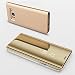 Produktbild HUDDU Schutzhülle für Samsung Galaxy S8 Plus Spiegel Hülle Flip Slim Handyhülle Leder Tasche Clear Wallet Case Cover Build-in Stand Überzug Mirror Hardcase für Samsung Galaxy S8 Plus Klapphülle