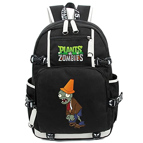 ISaikoy Anime Plants vs. Zombies Backpack Shoulder Bag Bookbag School Bag Daypack Laptop Bag Color24