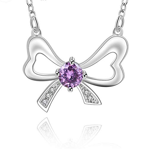 Bijoux pour femmes et filles idée cadeau de Noël collier pendentif arc unique 45cm
