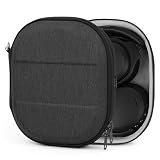 Geekria Shield - Custodia per cuffie compatibile con Skullcandy Hesh Evo, Crusher ANC 2/Evo, Venue e altri, custodia rigida da viaggio con vano per cavi (grigio scuro)