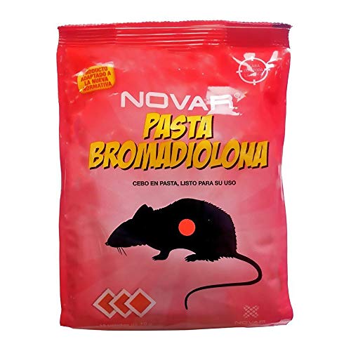NOVAR Kit Rat - Trampa para Ratones Lista para Usar | Eficacia Profesional | Cebo anticoagulante de acción rápida 209139 - Trampa Kit Rat c/Cebo (Cebo)