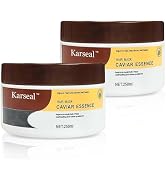 Karseal Caviar Essence Hair Mask - 16.9 oz 500ml (2 Pack), Hair Treatment Deep Repair Conditionin...