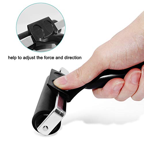 AIFUDA 3 stuks rubberen roller brayer rollen lijm roller voor inkt verf blok stempelen, printmaken behang en kunst & ambachten (1,37, 2,36 en 9,93 inch) - Afbeelding 5