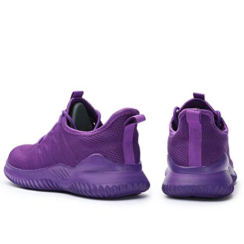 Image of KEEZMZ Womens Ladies Walking Running Shoes Slip On Lightweight Casual Tennis Sneakers Clothes Shoes