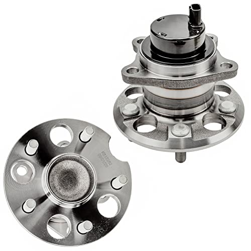 Image of Detroit Axle - FWD Rear 2pc Wheel Bearing Hubs for Toyota Highlander