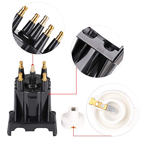 Distributor Cap and Ignition Rotor Kit Replacement for 3.0L 4cyl