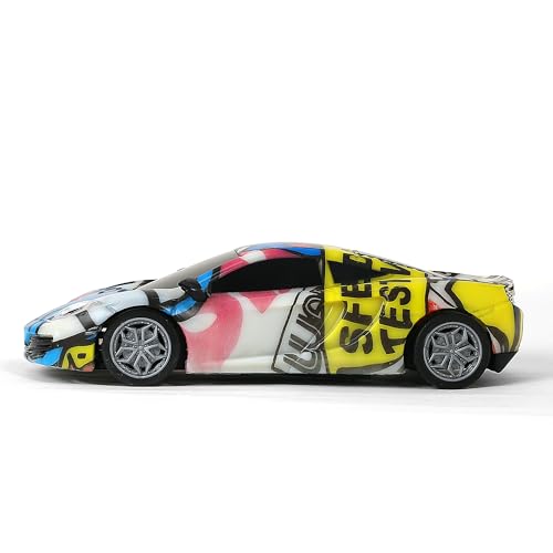 Ralleyz Graffiti Racing Car, Super Car Model, Vehicle Toys for Kids, 1:24 Scale, 4Y+, Multicolour - Image 3