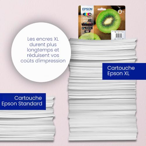 Cartouche dencre EPSON 202 6.9 ml Expression Premium XP 6000 XP 6005 XP 6100 XP 6105 - vue 9