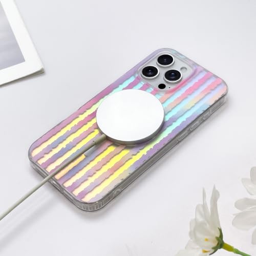 Coque iPhone 16 Pro Max de luxe antichoc scintillante MagSafe