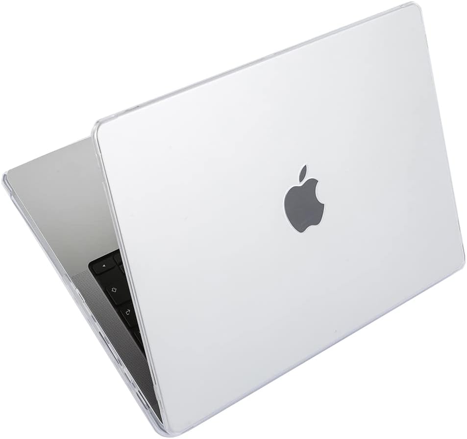 mCover Case Only Compatible for 2021~2025 16” MacBook Pro Laptop Computer (with M1 | M2 | M3 | M4 Pro/Max Chip, 16.2" Liquid Retina XDR Display, USB-C + MagSafe3 + HDMI connectors) - Clear