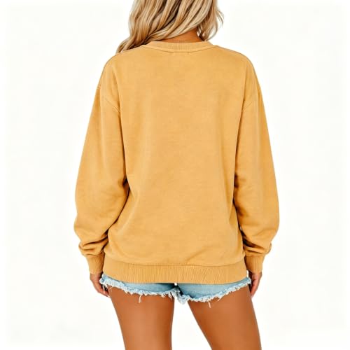 Womens Sweatshirt Have A Holly Dolly Christmas Long Sleeve Pullover Sweater - image 4