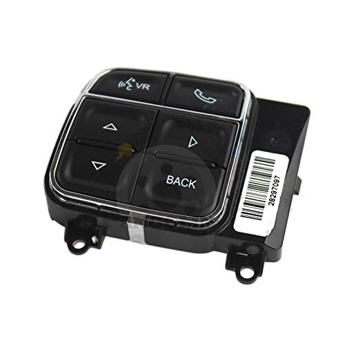 Image of PANGOLIN 56046255AD Steering Wheel EVIC Control Switch for Dodge Chrysler 2011-2019 Aftermarket Parts