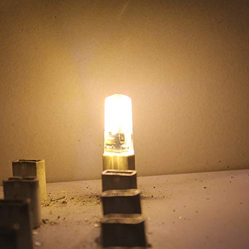 10 pezzi G9 4W 3014 SMD 64 LED bianco caldo della