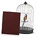 Hemoton 20pcs Bird Cage Liner Sandpaper for Parrots and Hard Billed Birds Cuttable Grit Gravel Paper Durable and Versatile Beak Trimming for Pet Cages