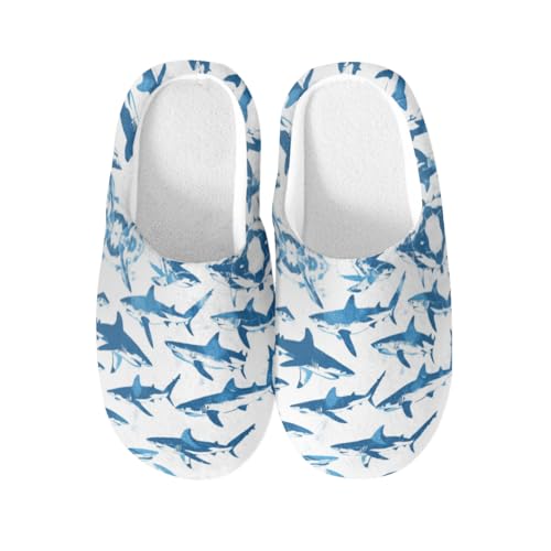 Pantoufles chaudes en coton HaiCotton confortables pour la chambre et le voyage