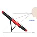 NOKEA Heavy Duty High Impact Resistant Armor Protection Cover Anti Slip Kickstand Feature Skin Case Work with Fire 7 Tablet with Alexa (7th Generation, 2017 Release)(Red)