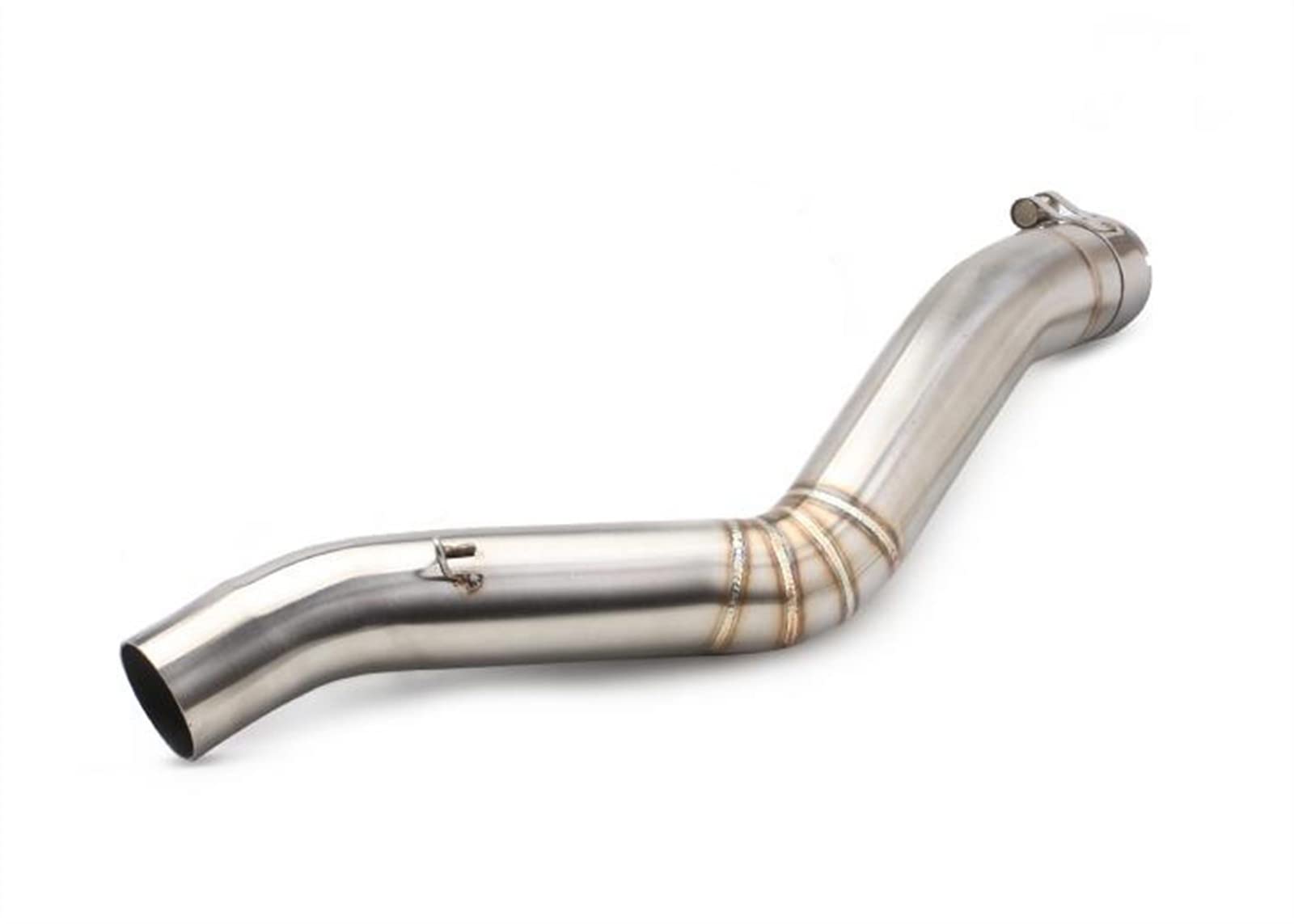 Moto Per Benelli Leoncino 500 TRAIL BJ500 Slip On Scarico Modifica Collegamento Centrale Tubo Fuga Migliora Catalizzatore Elimina
