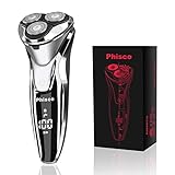 💎【Schnelle Aufladung & Langlebige Batterie】Laden Sie für 1 Stunde, verwenden Sie für etwa 120 Minuten. Ob im Auto oder auf Geschäftsreise, über USB aufgeladen wird, Sie können rasierer herren elektrisch ganz einfach nutzen