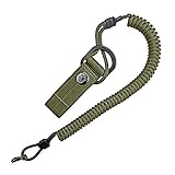 ✅ DATEN: natürliche Länge: 48 cm, max. dehnbare Länge: ca. 150 cm, Materialstärke: 4 mm, Farbe: armygreen