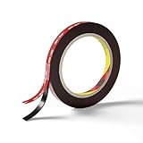 Doppelseitiges, strapazierfähiges Klebeband, aus 3M VHB-Klebeband, 3 m x 0,6 cm, Montage-Klebeband,...