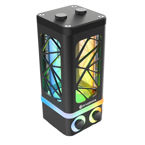 RaijintekANTILA PURE R100B Ausgleichsbehälter, 172,5mm, ARGB - schwarz