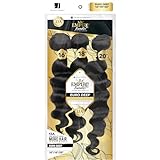 Sensationnel Empire bundles multi - euro deep 10a tangle shed free human hair for weaving and sew in styles (10 12 14 inch, NATURAL)