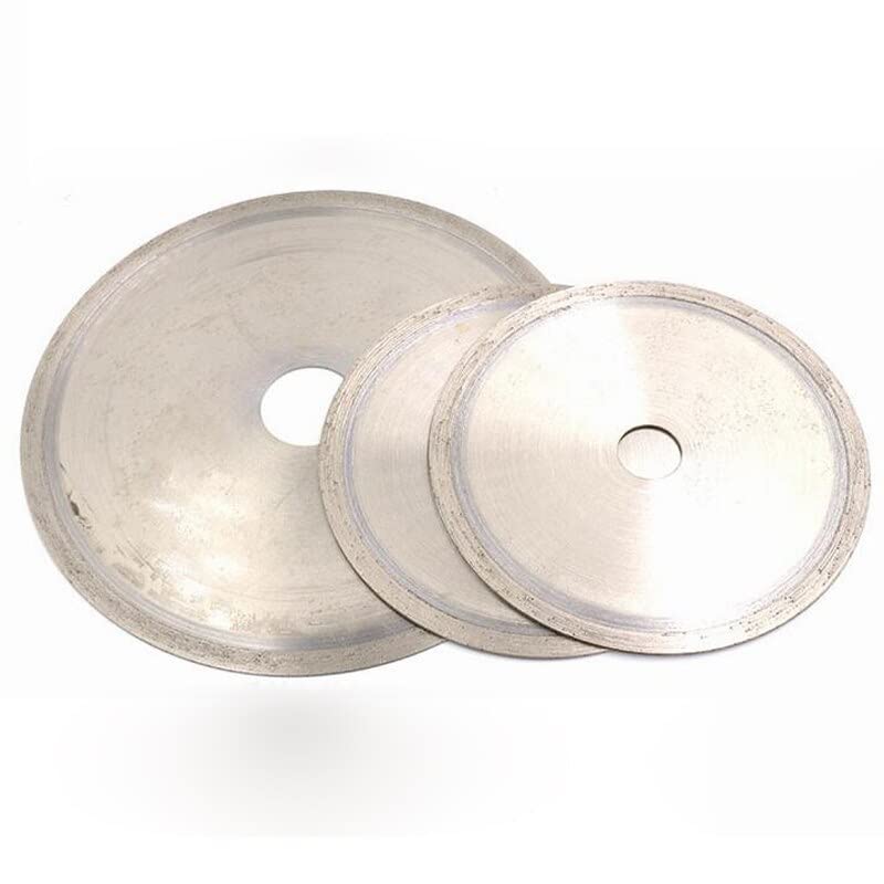 2個 ダイヤモンドソーブレード 翡翠 宝石 クリスタル メノウ 大理石 切断用 厚さ0.5~1.0mm (110x16x1.0mm)