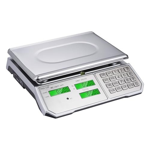 KATSU Digital Computing Scale 30KG /10g with LCD Display Electronic Calculating Weighing Fruits Veggi Meat Scale 833121