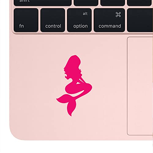 Image of Beautiful Mermaid 1 (Pink) (Set Of 2) Premium Waterproof Vinyl Decal Stickers For Laptop Phone Accessory Helmet Car Window Bumper Mug Tuber Cup Door Wall Decoration