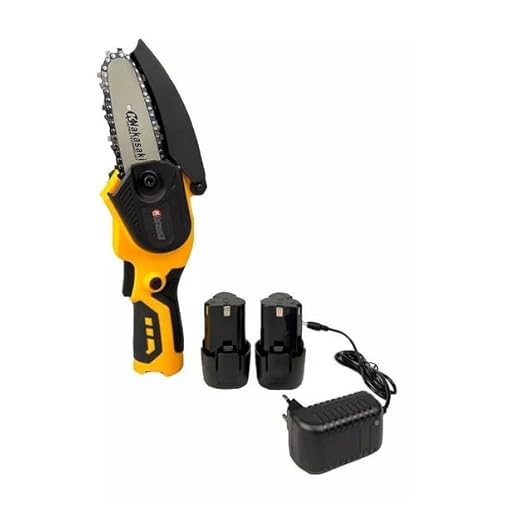 Moto Serra A Bateria Mini Serra Elétrica 25v 800w motosserra Bivolt Recarregável com 02 Baterias