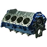 Engine, Boss 351, Bare Block, 3.990 in Bore, 9.200 Deck, 4-Bolt Main, 2 Piece Seal, Iron, Small Block Ford, Each