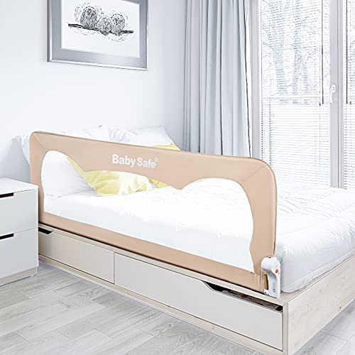 ベッドフェンス ベッドガード ベビーベッド ガード 幅180cm 無添加素材 布団ずれ 蹴り出し お子様のベッドからの 転落防止 取り付け簡単 1枚セット 子供用 出産お祝い