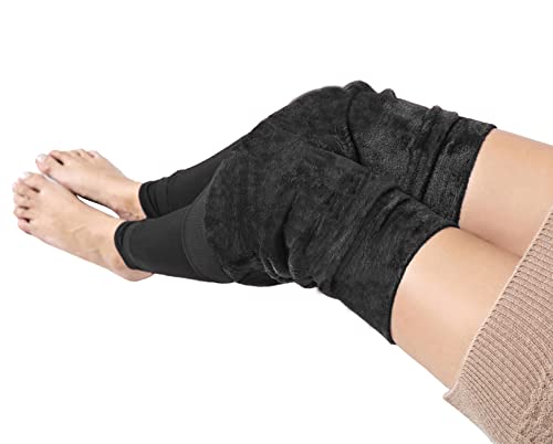 Image of Pnadty Women's High Waisted Velvet Warm Elastic Tights Winter Fleece Lined Thick Leggings Pants