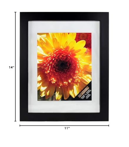 Studio Decor Black 11\" x 14\" Float Frame, 8 Pack
