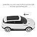 CHUYI Cool SUV Car Shaped Wireless Mouse 1600 DPI Optical Cordless Mice with USB Receiver for Office School Travel for PC Computer Laptop Gift (White-1 Pack)