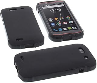 foto-kontor Protective case compatible with Cubot King Kong Mini rubber TPU mobile phone cover black