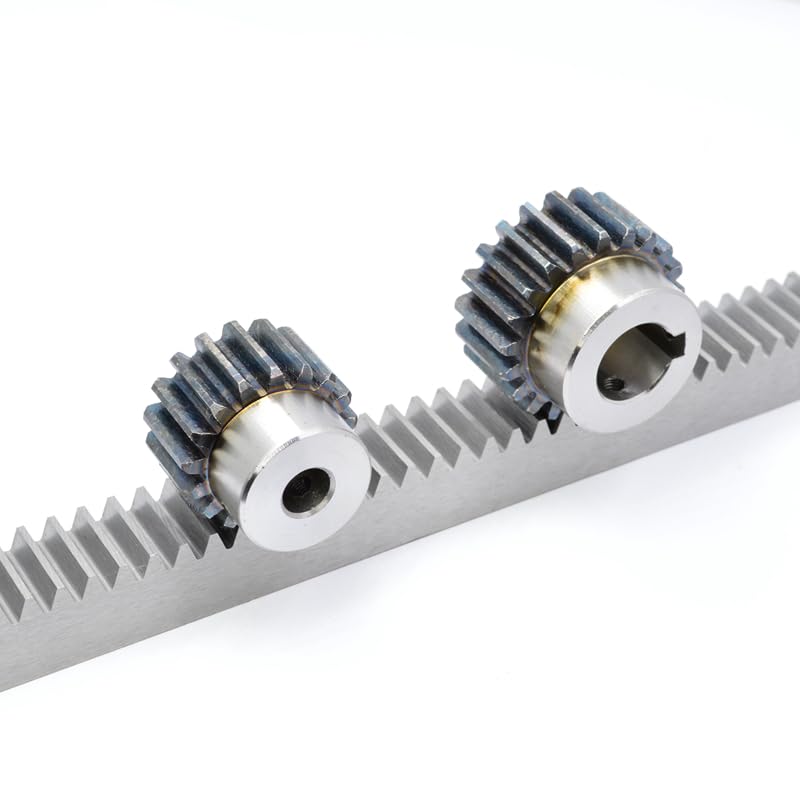 1 pièce, crémaillère et pignon module 45 dents, acier 20 x 500 mm, alésage au choix : 6/8/10/12, for le travail des métaux(8mm Hole 45T Gear)