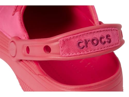 Image of Crocs Unisex-Adult Classic Crafted Canvas & Suede Clogs