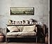 Unframed Rolled Vintage Farmhouse French Country Bedroom Wall Decor Above Bed - 10x30