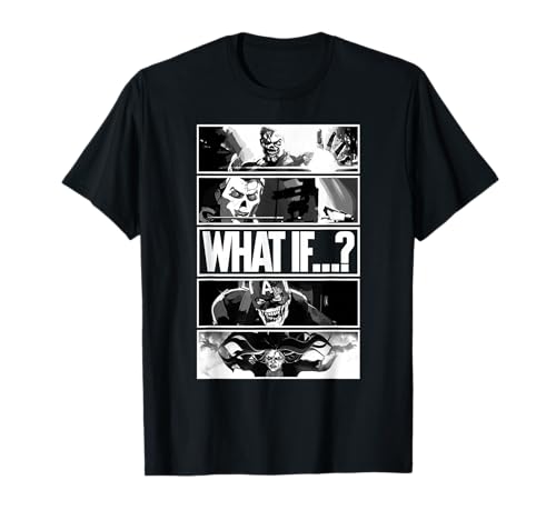 Marvel What If Zombie Grid t-shirt imprimé pour éviter les motifs ternes