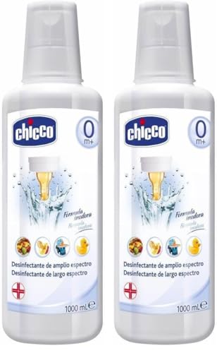 Chicco Disinfettante per Biberon, Succhietti e Giochi, 1L, 1 (Confezione