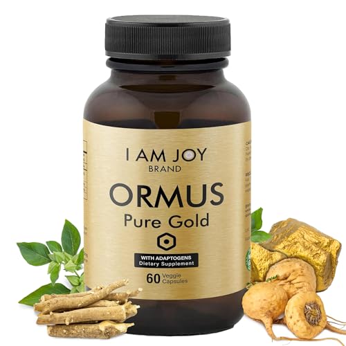 I Am Joy co. Ormus Gold Capsules Monoatomic Elements with Adaptog...