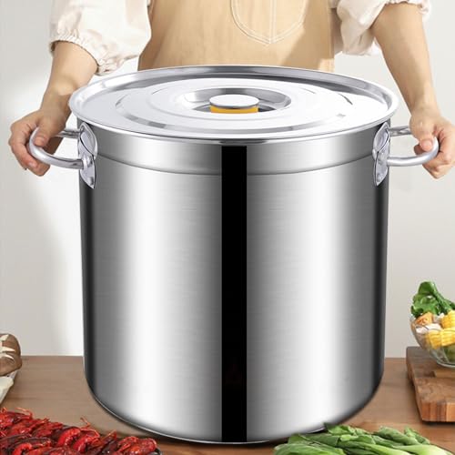 Marmite à soupe induction 32 L pour repas de fêtes et grands mijotés - 7