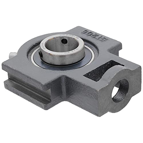 Uct206-19 - Take-Up Housing Ball Bearing Unit, Insert Bearing Uc206-19, Cast Iron Housing T206, Bore Shaft 1.187 In (30.16 Mm), Set Screw Locking, 4.449 In (113 Mm) Length Total #TOP2