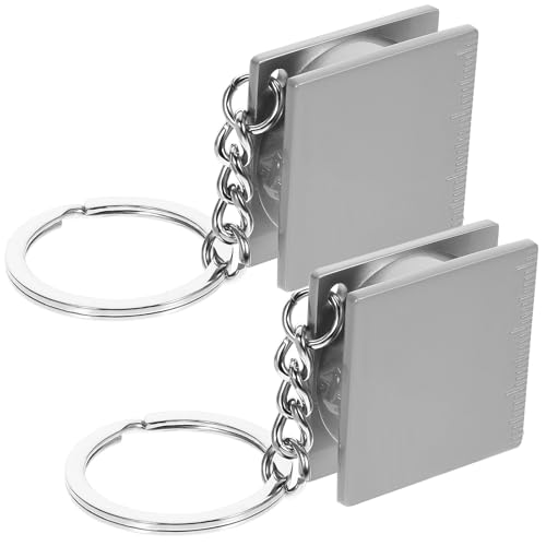 Mini cinta métrica retráctil portátil 2 pcs 1m