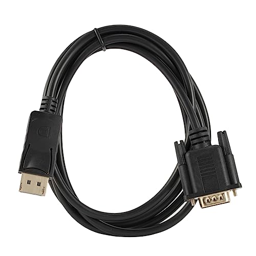 MOLUCKFU M Mini Displayport to Vga Cable Active Dp to Vga Adapter for Computer Monitor Projector High Definition Video Transfer Gold Plated Connector