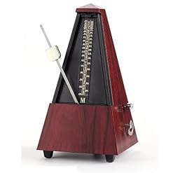TAMUME Rouge Antique Cru Pyramide Style Renforcé plastique Metronome 40-208 BPM Tempo Minuteur Musique Intégré Avec Bell… - Les Beatles, Paul McCartney, John Lennon, RIngo Starr, George Harrison TAMUME Rouge Antique Cru Pyramide Style Renforcé plastique Metronome 40-208 BPM Tempo Minuteur Musique Intégré Avec Bell… – Image 2