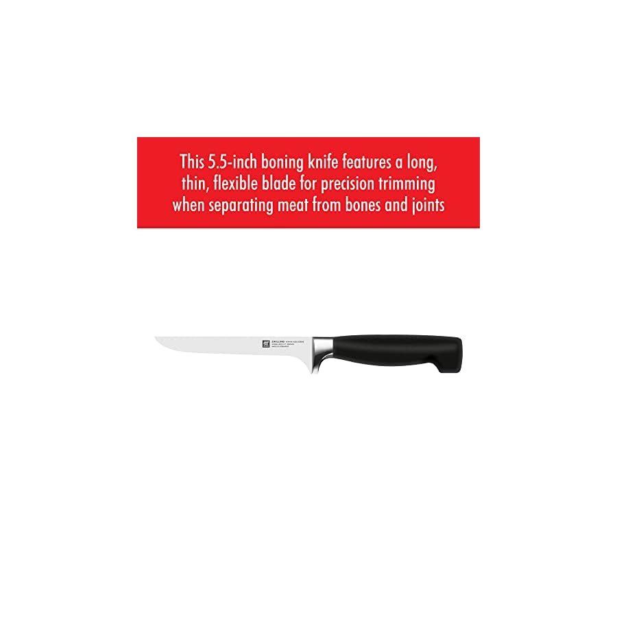 ZWILLING Four Star 5.5-inch High Carbon Stainless Steel Boning Knife