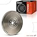 A-Premium Clutch Flywheel Compatible with Nissan Frontier 1998-2004, Pickup 1995-1997, Xterra 2000-2004, 720 1983-1986, D21 1986-1994, 2.0L 2.4L, 6 Bolt Holes, 120 Teeth, Replace# 1231047R01